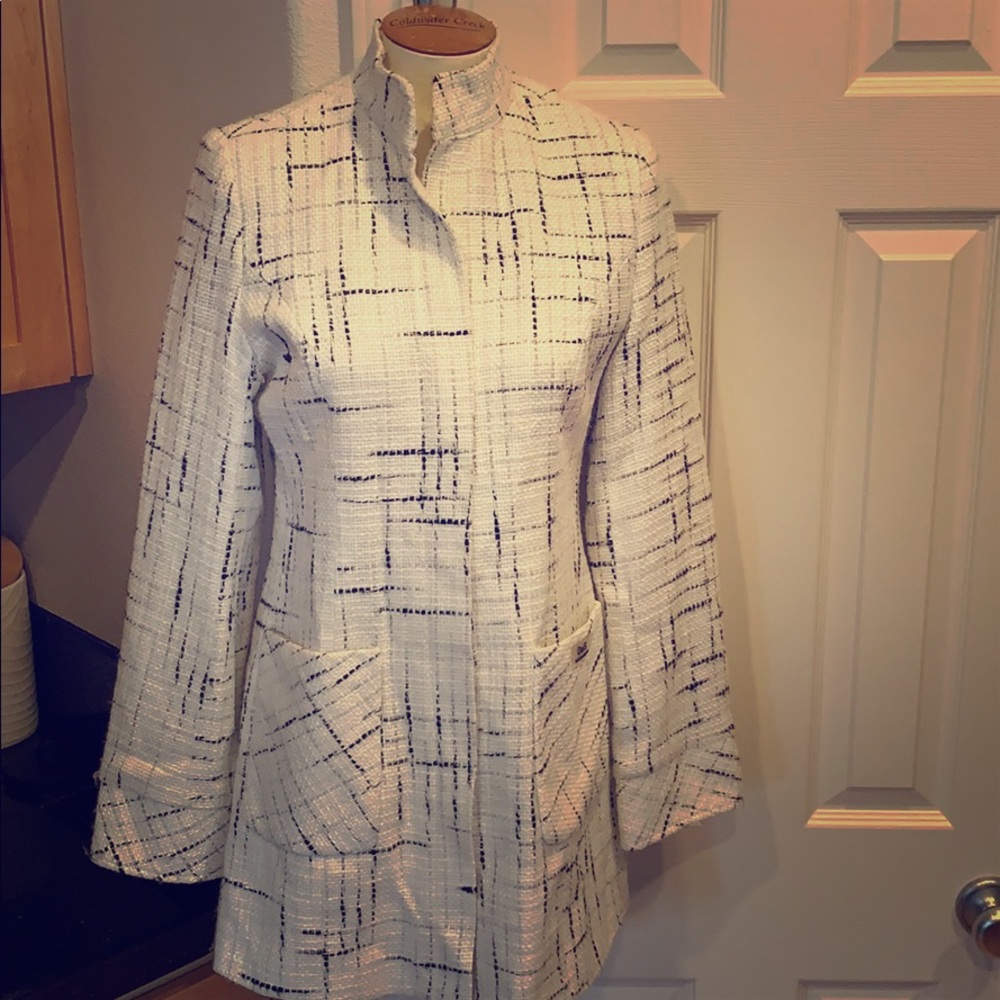Dolce & Gabbana Black and White Tweed Jacket